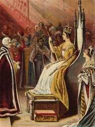 Die Krönung von Königin Victoria, 1837